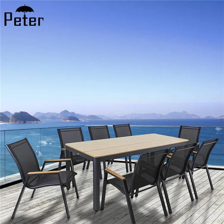Outdoor 9pcs Dining Set 