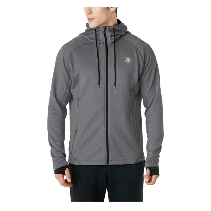 

Best Price Sports Hoodie Gym Wear Mens Hoodie With Zipper Pockets Custom Training Long Sleeve Hoodie