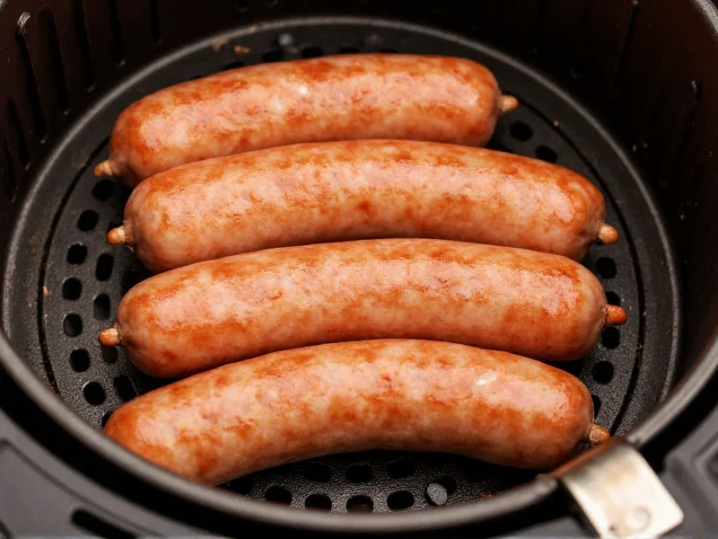 Perfect Air Fryer Sausage: Cook Time & Temperature Guide