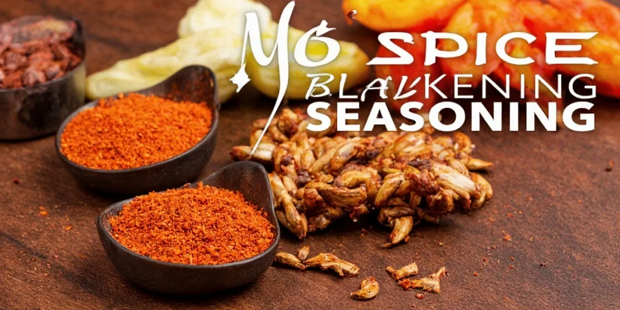 Different spice blends arranged neatly