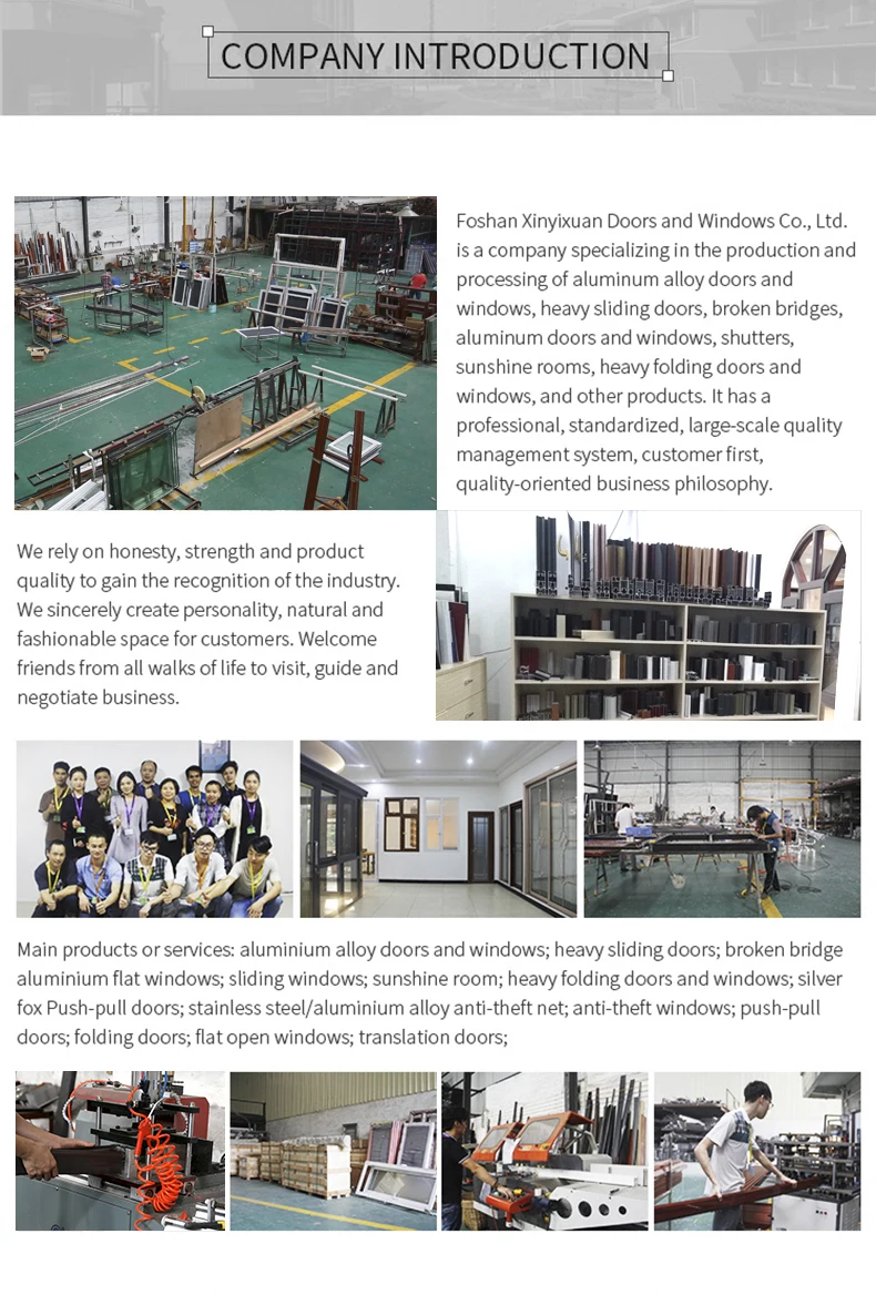 Manufacturer of custom Large Sliding Glass Doors frame glass sliding door hardware interior glass door for bedroom