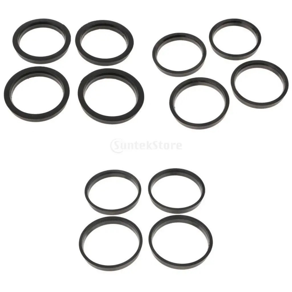 Kit Anelli di Centraggio 69.1-60.1 mm Cerchi In Lega Ruote Universali