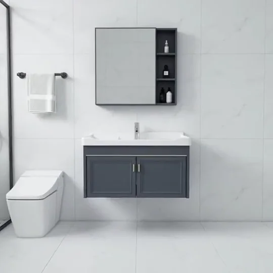 Tocador De Baño De Estilo Italiano,Tocador De Cuarzo Moderno Y