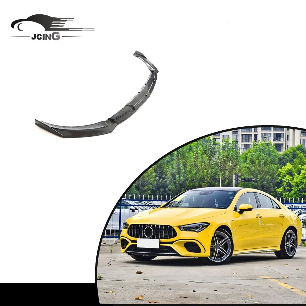 

Carbon fiber Front Bumper Lip For Mercedes Benz CLA AMG W118 2020-22