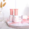 Private label available glitter cat eye nude pink gel colors For nail techs