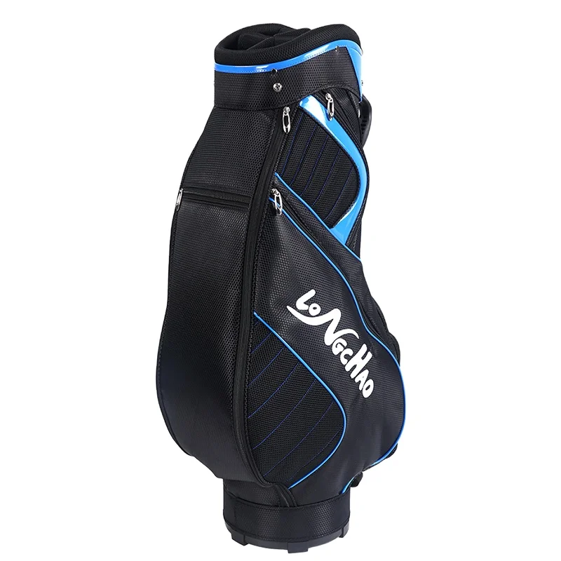 

Standard Lightweight Customized Logo Nylon PU New design Portable Golf Bag, Black,red,blue,silver,customized