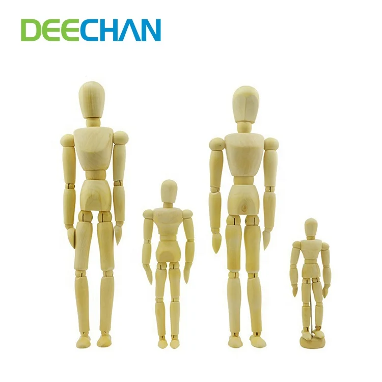 High Quality Gallery Use 16 Inch Artist Sketch Painting Wood Manikin