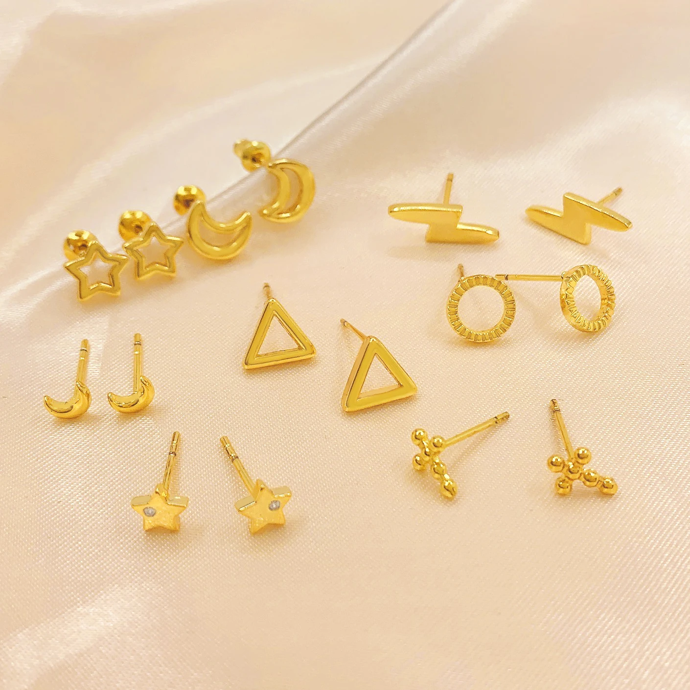 

wholesale Zircon aretes de mujer Gold Plated Jewelry Women Earrings