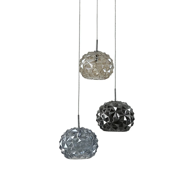 

Simig lighting restaurant simple lustre bulles verre creative personality glass bar single head small pendant light