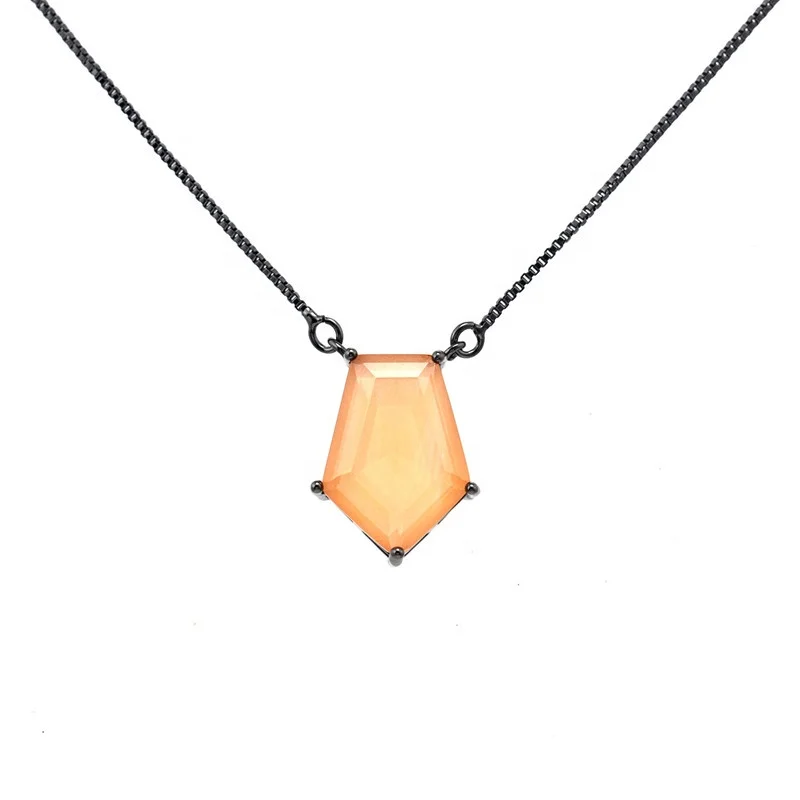 

foxi fashion trendy minimalist jewelry 18k gold special necklace for women, Plated