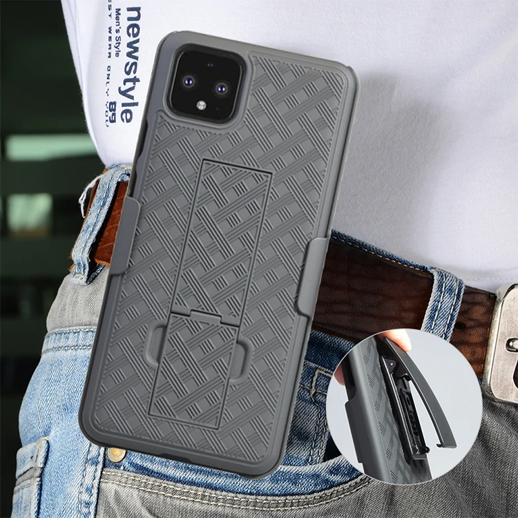 

Wholesale Custom Made Slim Hard PC Mobile Phone Case for Google Pixel 4 XL 5 Case with Kickstand