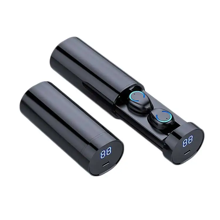 

Mini-cylinder Type Tws 5.0 Ipx7 Portable Sports Wireless Foness Bluetooths Earphone Earbuds