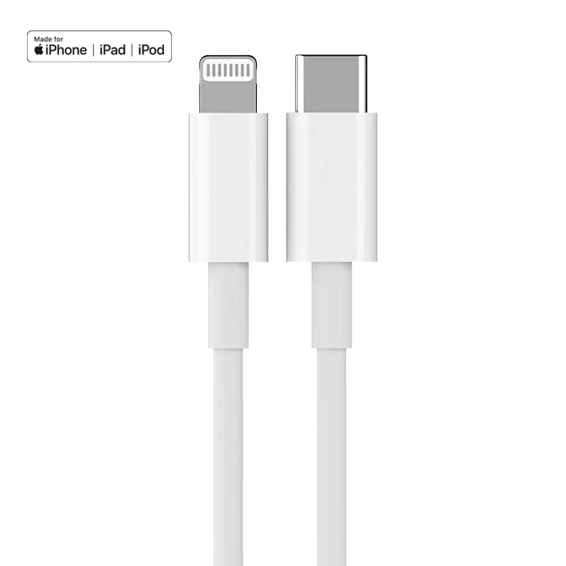 

2023 New Product MFi Certified Light-ning Cable 12W 20W PD Fasting Charging USB C Cable For iPhone 14 Pro 13 12 Max