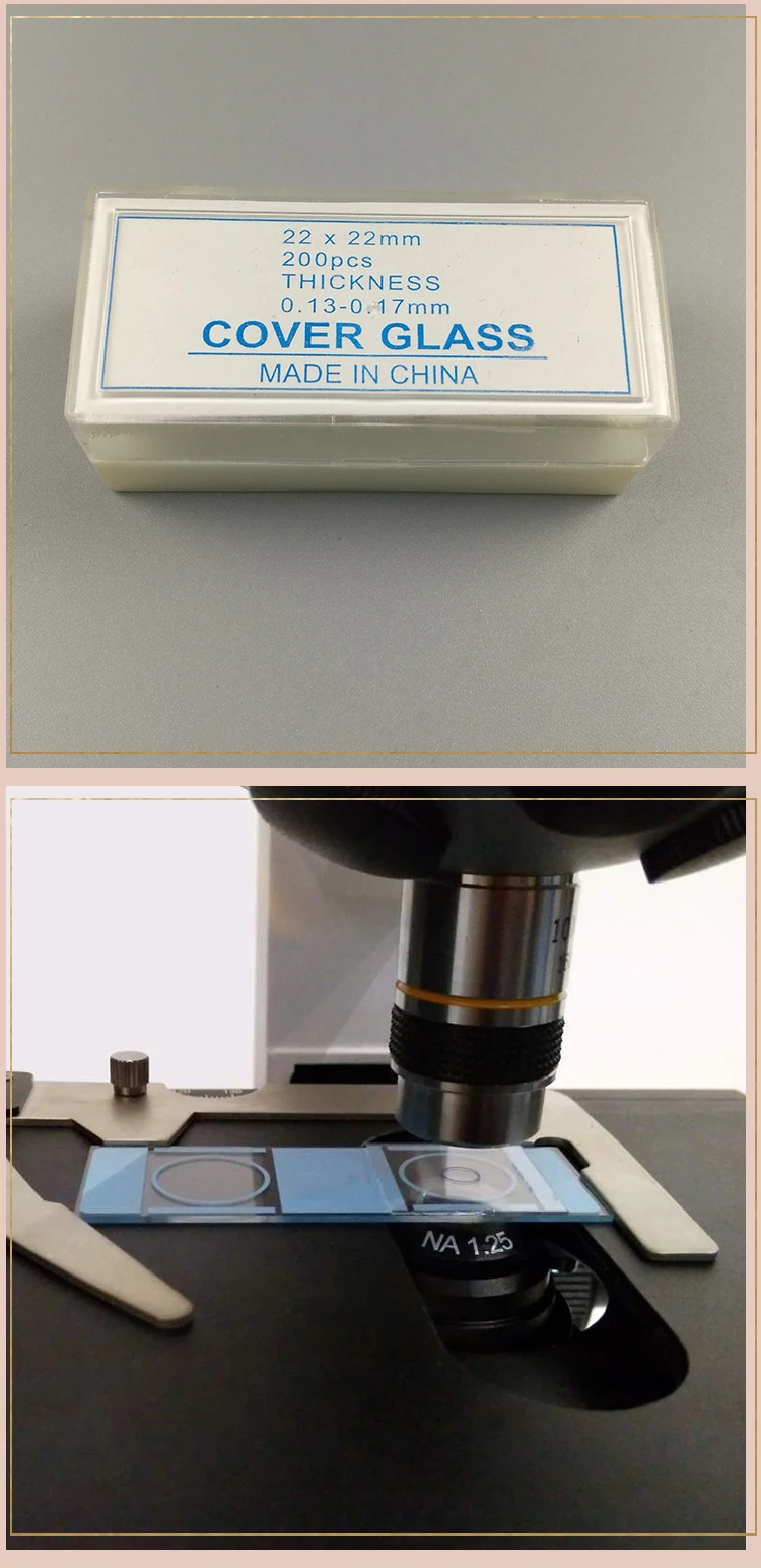 Laboratory Products 18x18 Microscope Slides 7101 Cover Glass