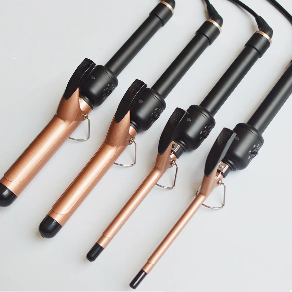 

360 Degree Rotating Wire Rotation Ceramic Ionic LCD Curling Iron Hair Waver Cordless New Hair Curler Straighteners, Customized color