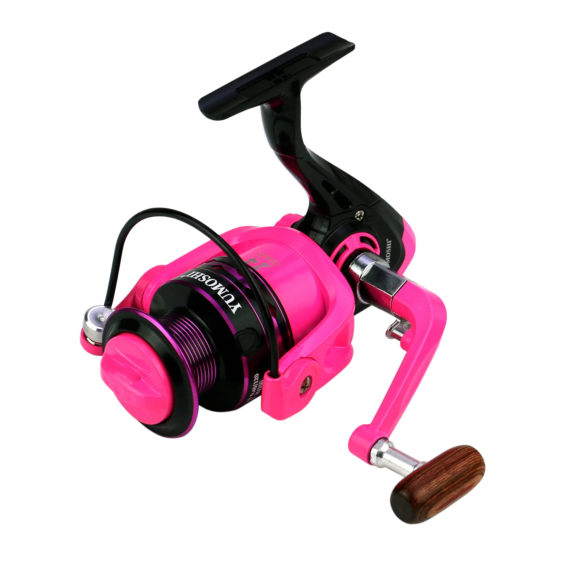 

Jetshark 5.2:1 1BB 2000-7000 Series Seiko plastic folding rocker arm Double bearing Spinning fishing reel bait caster