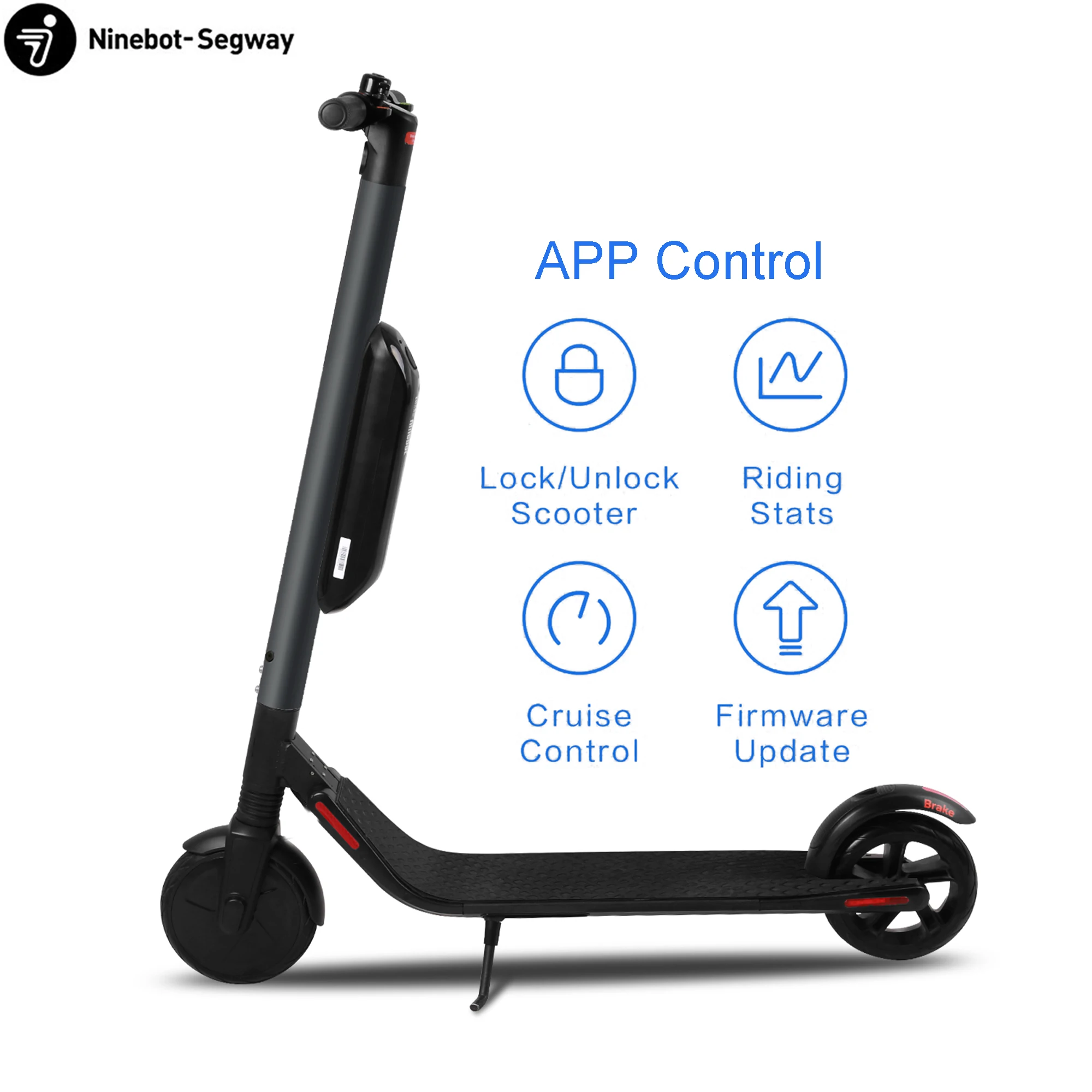 

EU UK Warehouse 2023 New Arrive 300w 8 inch Fast Scooter Electric For Adult E Scooters E Scooter Adults ES4 ES2