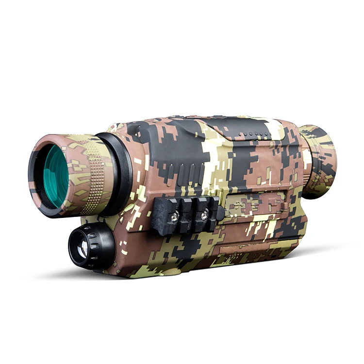 

Gen2 IR Night Vision Binoculars Easy Operate Zoom Electronics Monocular Scope Spynet Security Monitor Infrared Camera, Black, camouflage