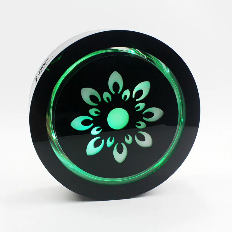 

Custom Logo Rechargeable Shisha Smoking Laser Led Base Shisha-Hookah, Black