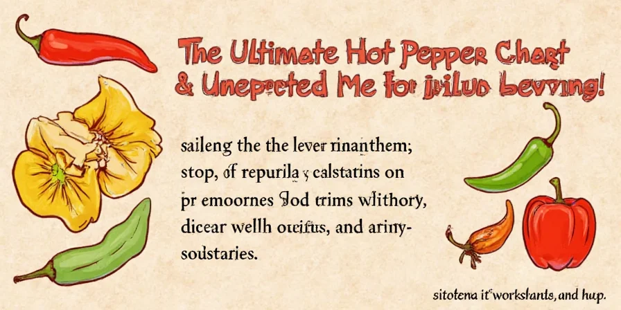 Spice It Up: The Ultimate Hot Pepper Chart & Unexpected Flavor Combos That’ll Blow Your Mind!