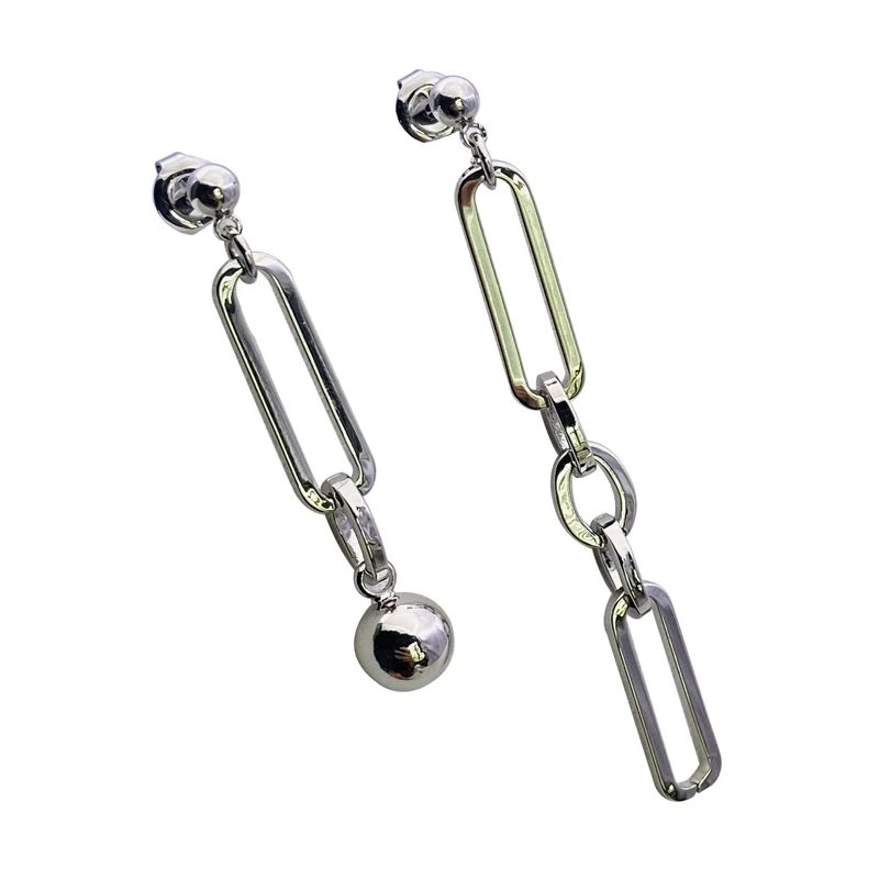 

Best seller Steel Ball Stud Earrings Noble Luxury Piercing Jewelry Earrings