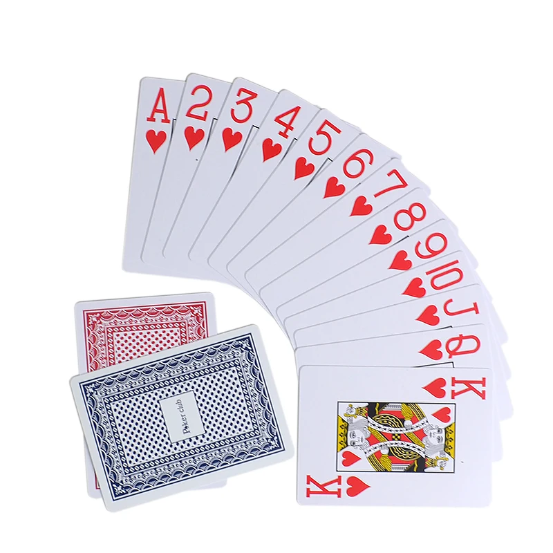 

Poker custom wholesale plastic playing card china poker cards 10 decks in a set