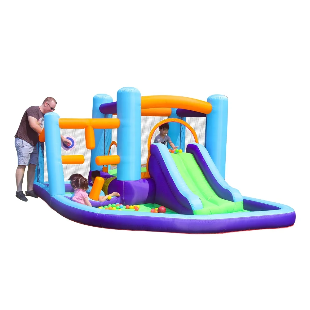 

Airmyfun pvc custom kids best design wholesale inflatable pool pvc playground slide for sale