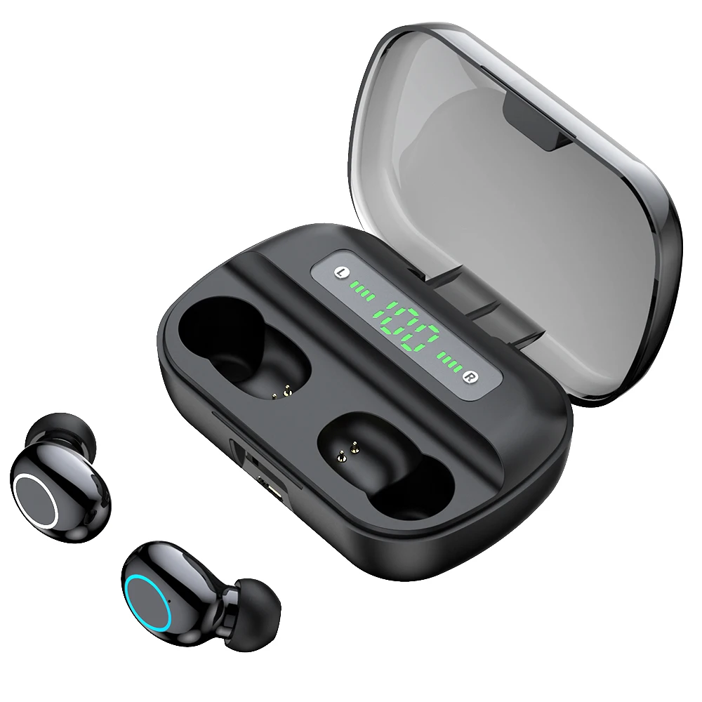 

Touch control Bluetooth tws earbuds wireless amazon earphone for sports