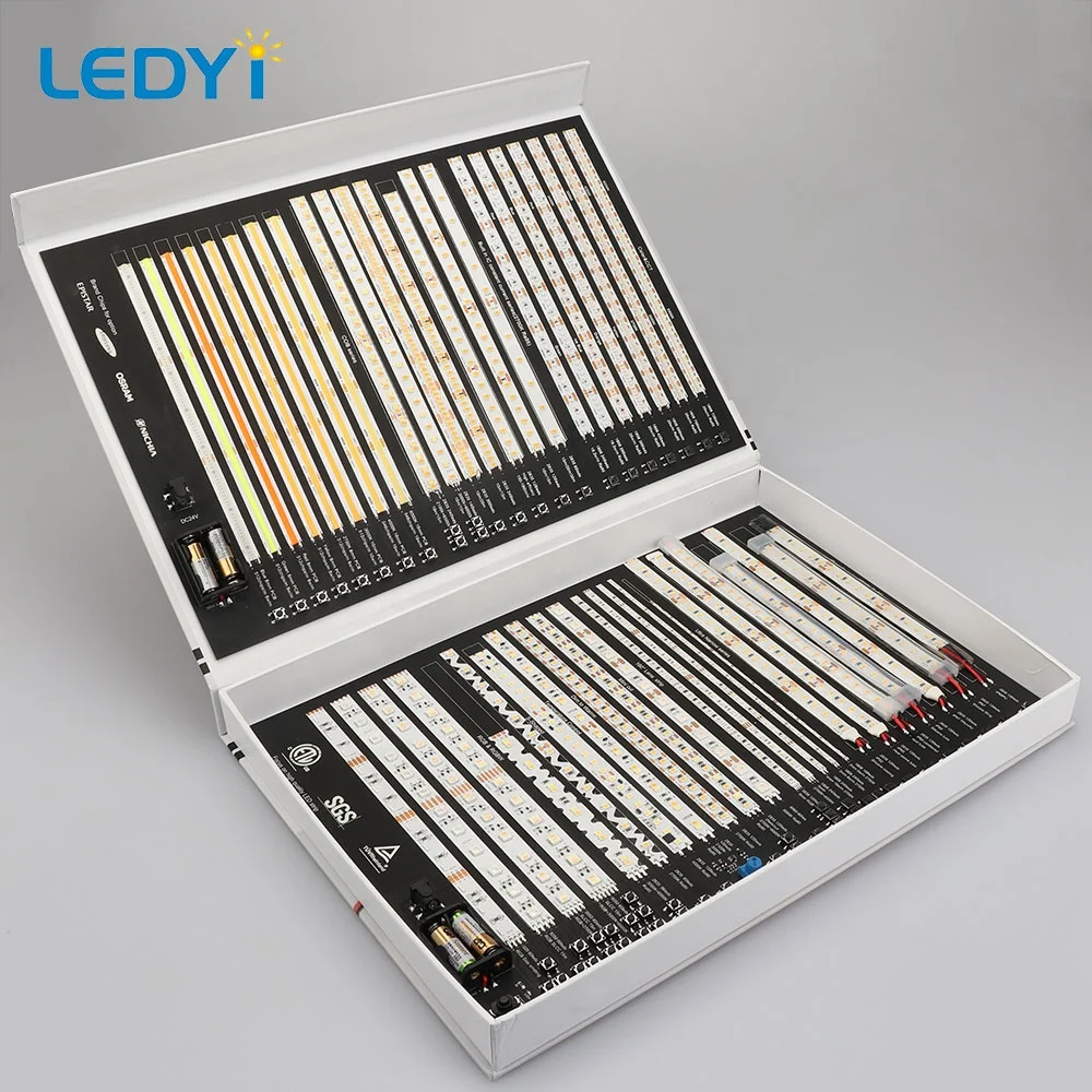 
New led strip sample kit with COB led strip and some new product 