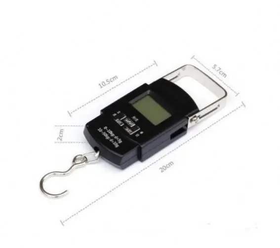 
Electronic Digital Handing Pocket 50Kg 10G Portable Kitchen Hook Balance 