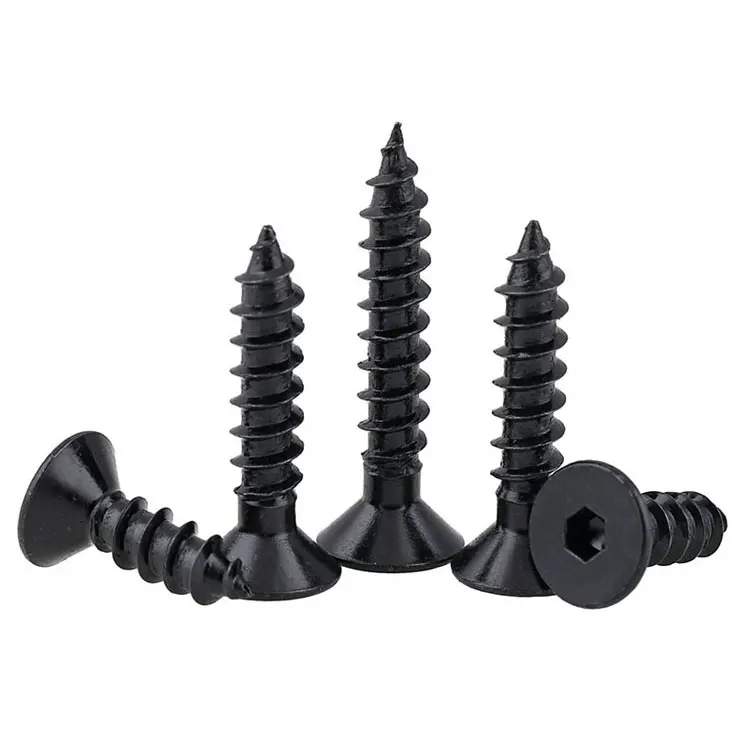 

8.8 Grade Oxide Black Allen Hexagon Socket Countersunk Head Self Tapping Screws