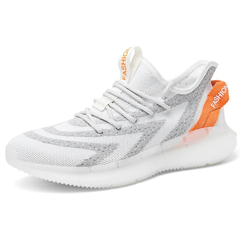 

2021 Newest Fashion Boys Branded Sports Shoes Air Explosive Casual Flying Woven Popcorn Coconut Sneakers, 3 colors