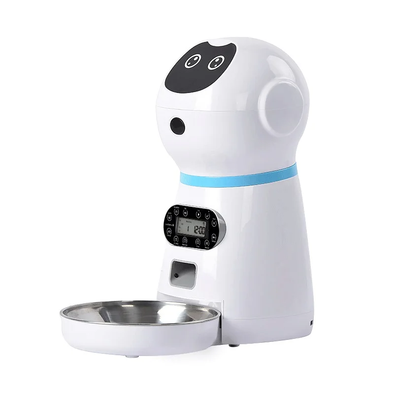 

Hot Selling 7.5l Sameracamera Petfull Food Dispenser Feeder Automatic Pet Feeding Dog Bowl, White