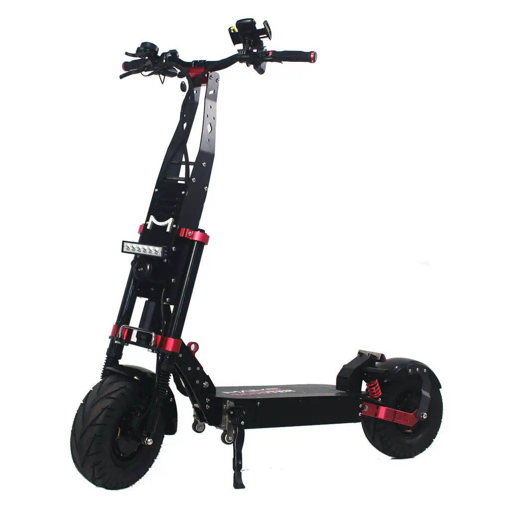 

China Good Price maike mk9x 13 inch big wheel 60v 7200w high speed off road folding electric kick scooter for adults