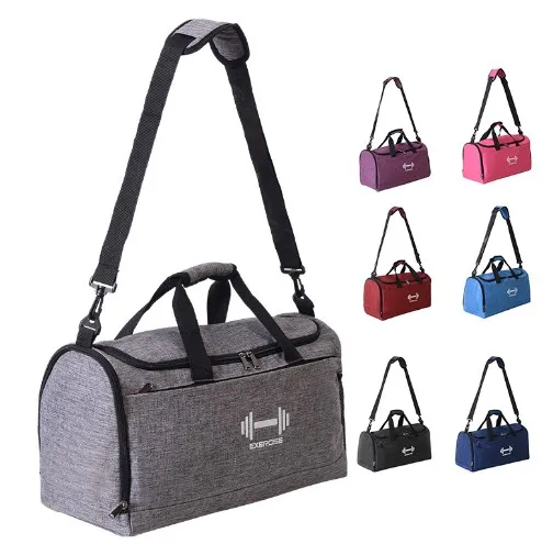 

Custom outdoor travel bags sports gym hiking bag with shoe compartment for men, 7 colors(pls see below color cards)