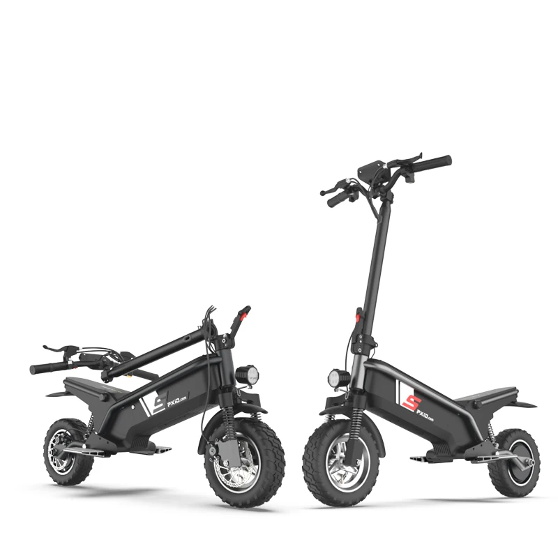 

Wholesale PXID EU Warehouse 500w 48V off road folding adult electric scooter sale