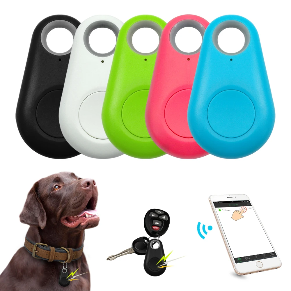 

2021 Amazon Hot Sale Pet Smart GPS Tracker Mini GPS Trackers Waterproof Bluetooth Locator Tracer For Pet Dog Cat Tracker gps