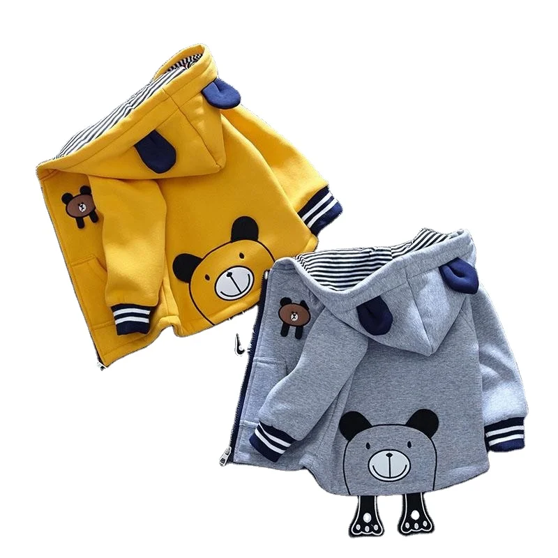 

Sunny Baby Spring and Winter Children Clothing Boys and Girls Cute Blouse Zipper Sweater Baby Jacket, Shown