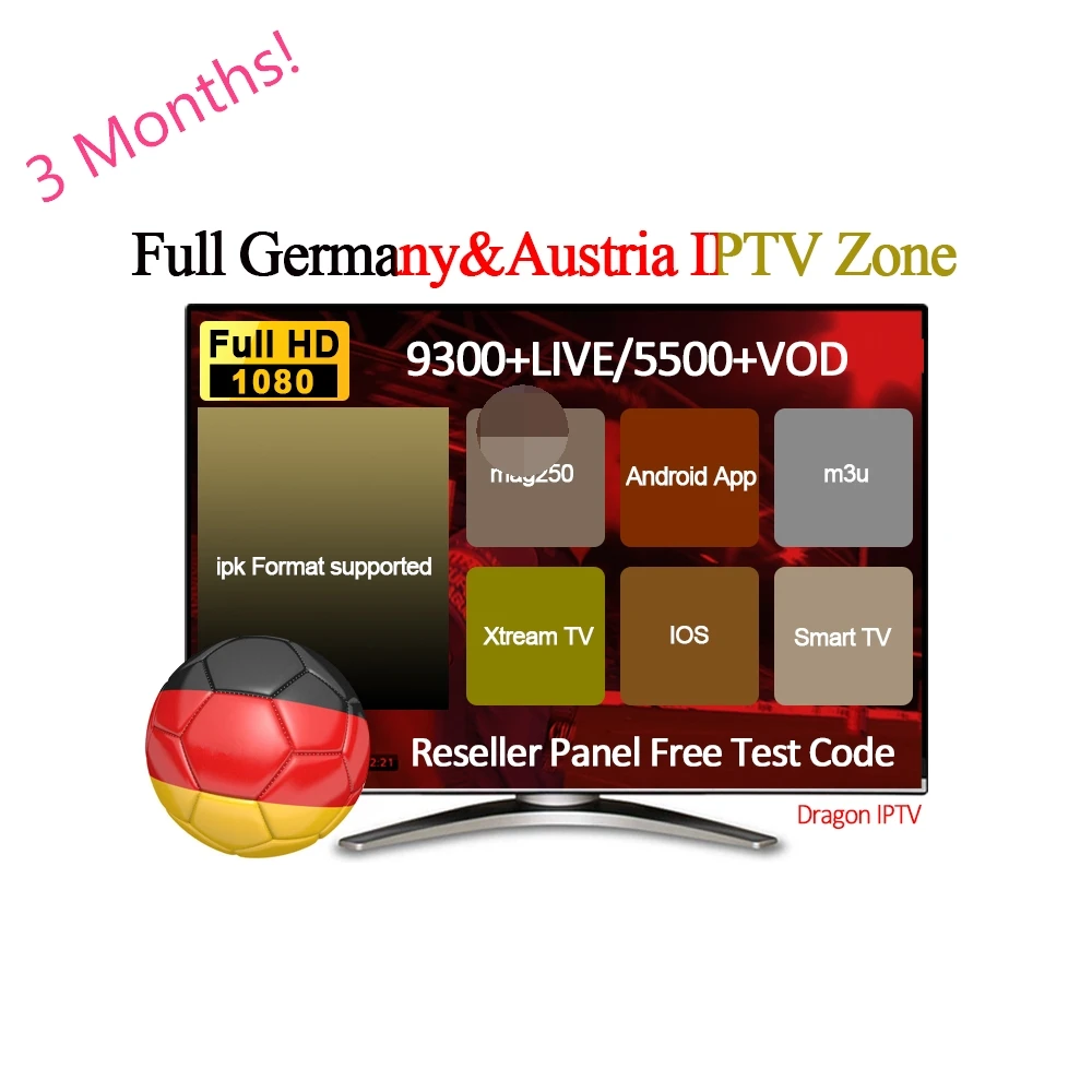 IPTV suscripción revendedor panel con lista de canales gratis M3U prueba 24 horas asiático de EE. UU. Y Europa iptv