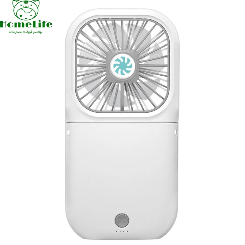 
Factory Direct Foldable Mini USB Adjustable Wearable Neck Fan Rechargeable Handheld Fan 3 Speeds for Outdoor & Home Office 