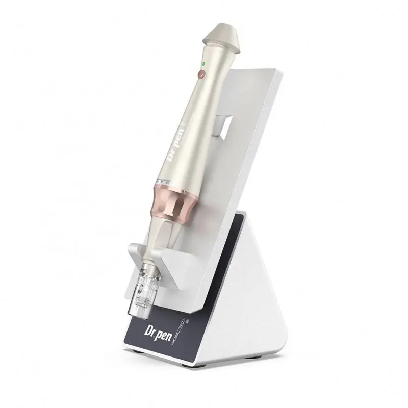 

Newest Design Dermapen E30 Anti Aging Skin Care Wireless Model, Champagne gold, custom.