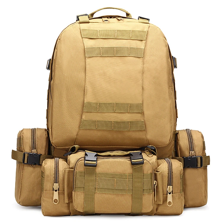 

AJOTEQPT Hiking Bag Camping Army Backpack Tactical Military Backpack, Multi colors