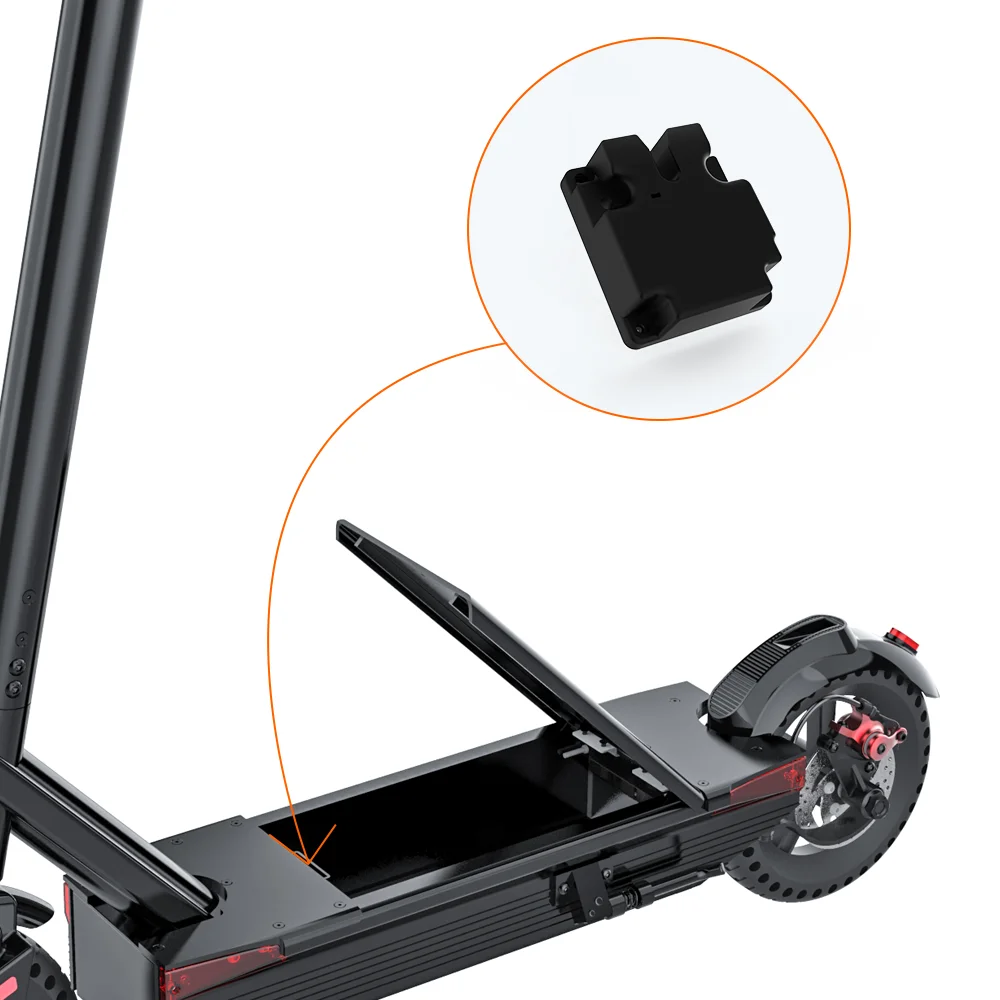

USB charging smart battery lock can be connected to mobile phone APP to unlock with one key battery lock to e-bike