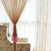 Bravo Colorful Thick Thread Silver Line Wedding Spaghetti Decorative String Curtain