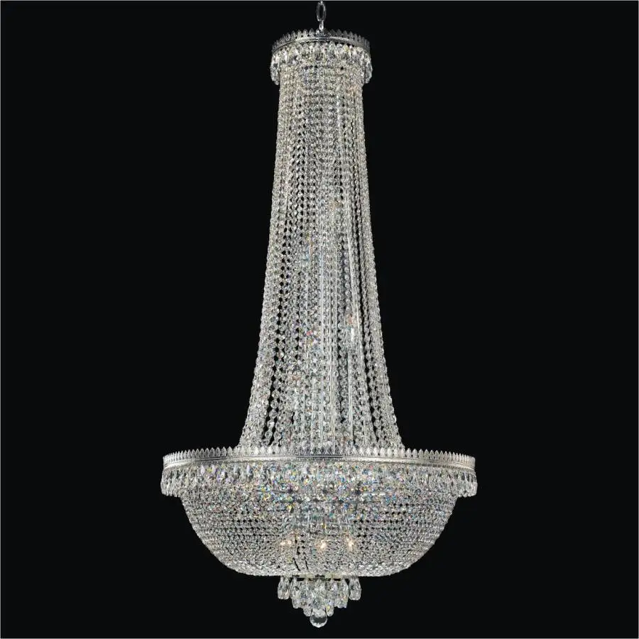 

Traditional Decorative Energy Saving Modern Luxury Clear Long Crystal Chandeliers