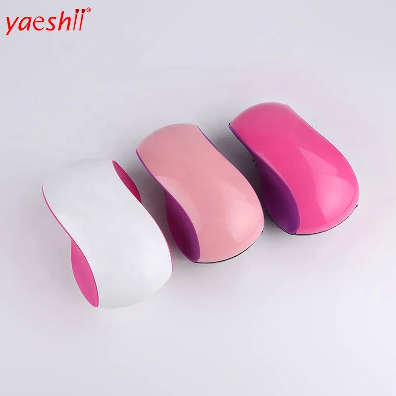 

Yaeshii S-shaped TT Hair Care Detangling Hair Brush Vent Plastic Comb, Private label hair brush
