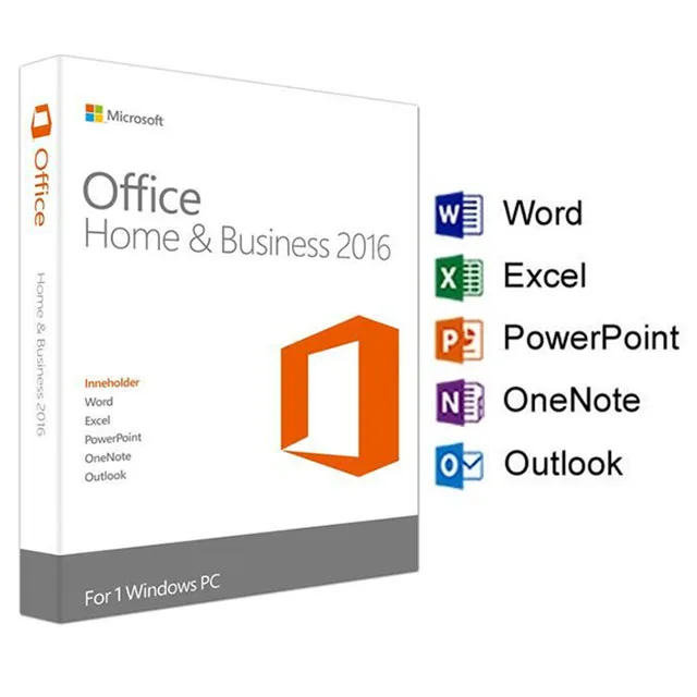 

100% Original Useful office 2016 home and business for MACoffice 2016 HS online activation license key