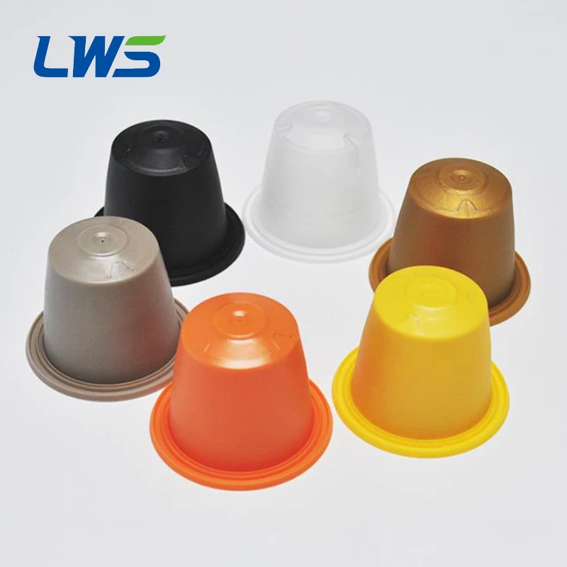 

Colorful coffee capsules compostable biodegradable plastic coffee capsule
