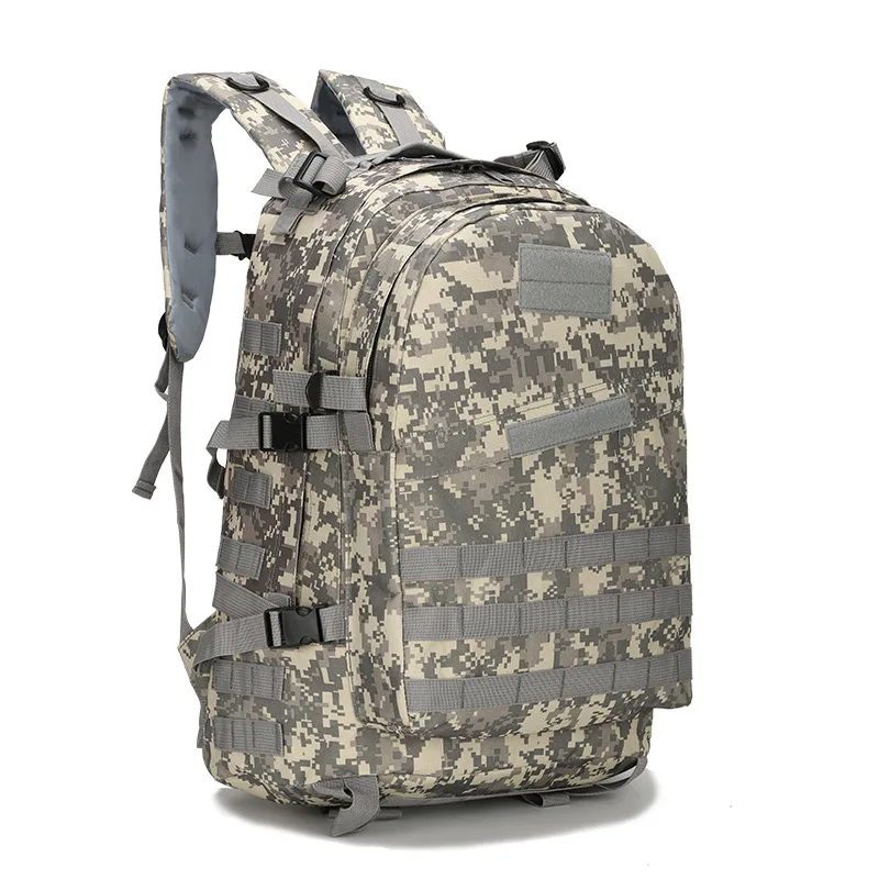 

Rugzak Bergbeklimmen Dubbele Schouder Camouflage Waterdichte Tactische 3D Rugzak, Black