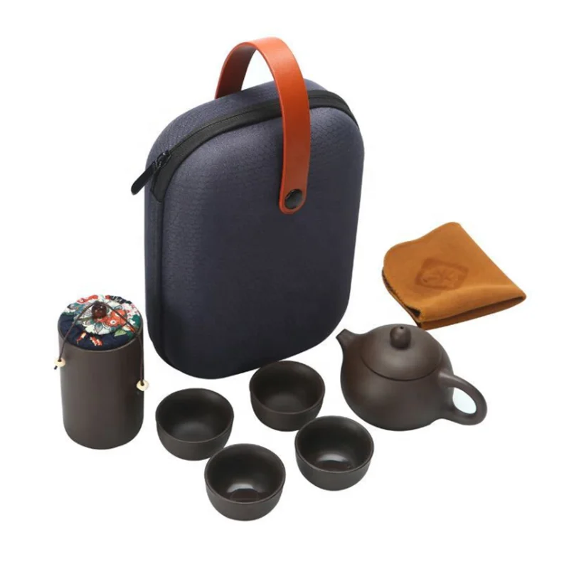 tea set in carry case